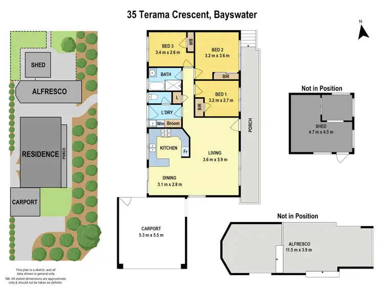 Floorplan of Homely house listing, 35 Terama Crescent, Bayswater VIC 3153