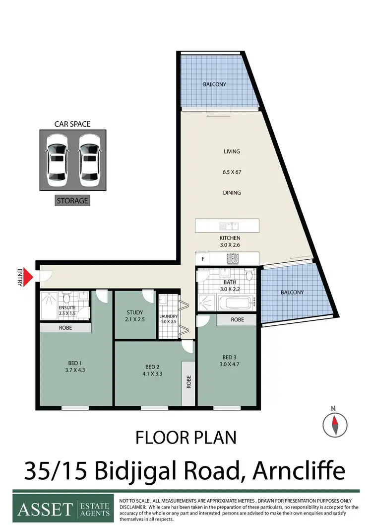 Floorplan of Homely apartment listing, 35/15 Bidjigal Road, Arncliffe NSW 2205