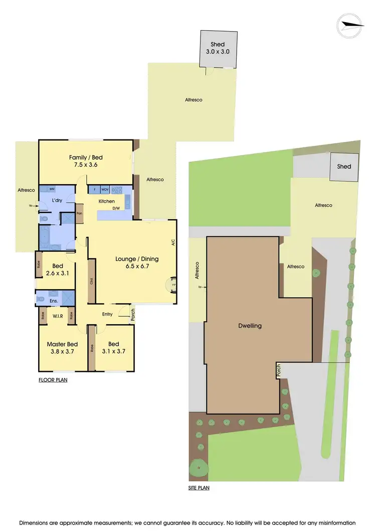Floorplan of Homely house listing, 132 Roycroft Avenue, Mill Park VIC 3082