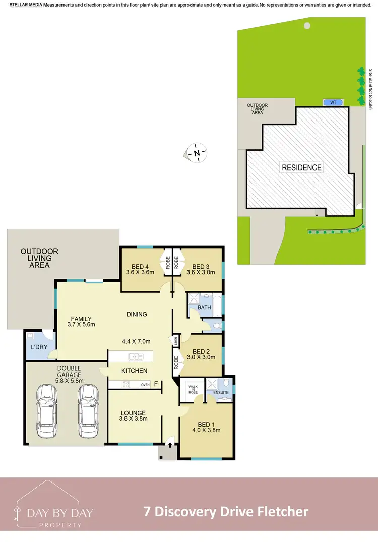 Floorplan of Homely house listing, 7 Discovery Drive, Fletcher NSW 2287