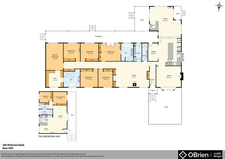 Floorplan of Homely rural property listing, 300 McKenzie Road, Bass VIC 3991