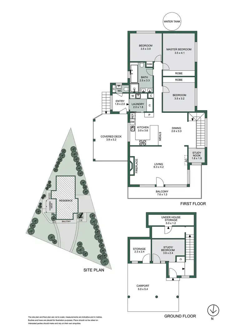 Floorplan of Homely house listing, 5 You Yangs Avenue, Dromana VIC 3936