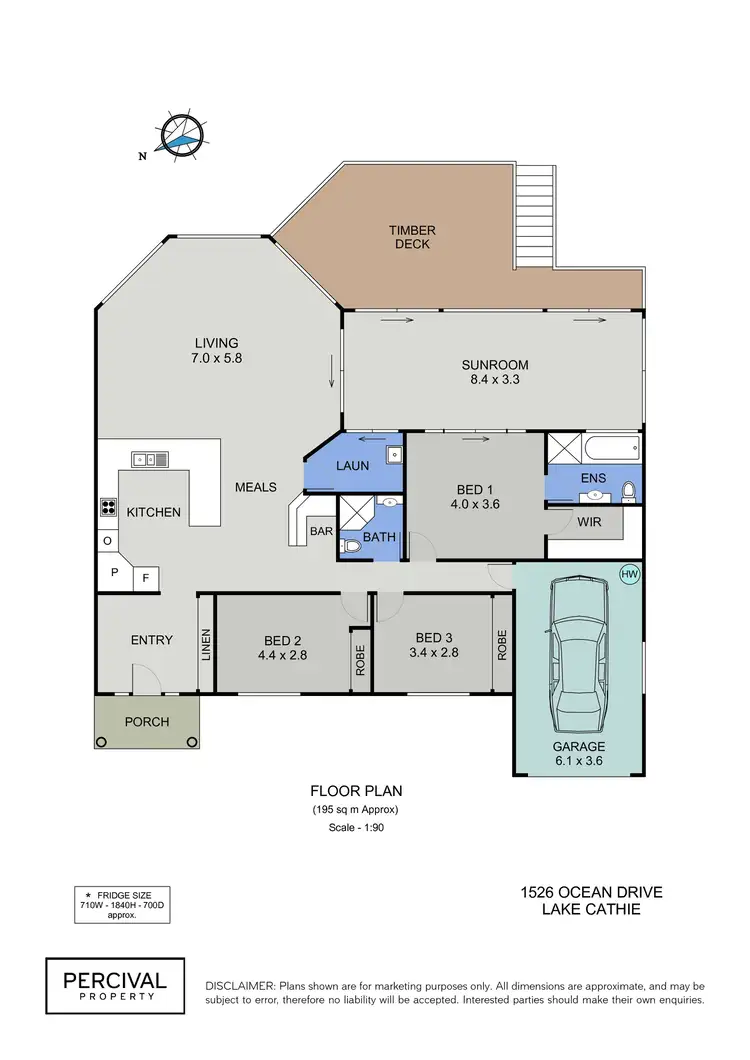 Floorplan of Homely house listing, 1526 Ocean Drive, Lake Cathie NSW 2445