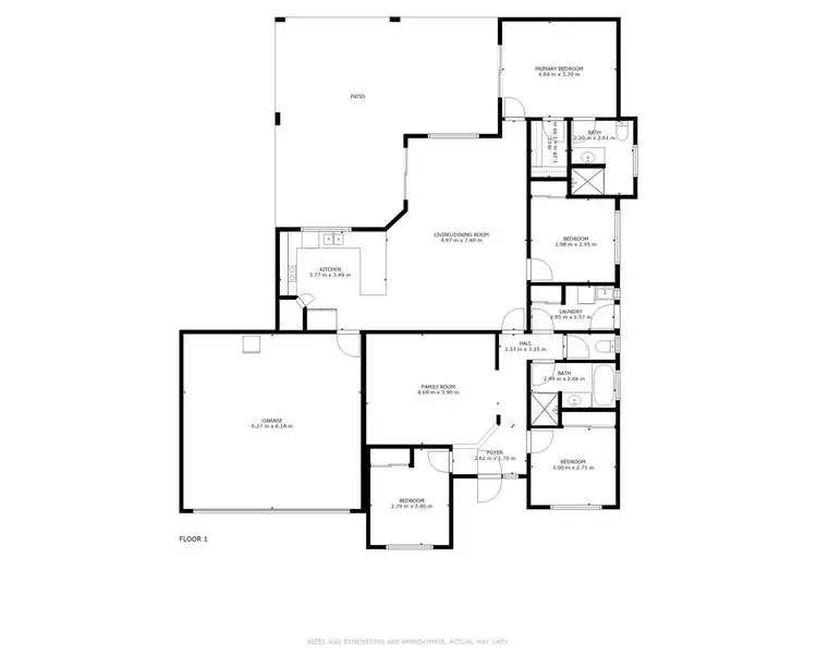 Floorplan of Homely house listing, 97 Piccone Drive, Edmonton QLD 4869
