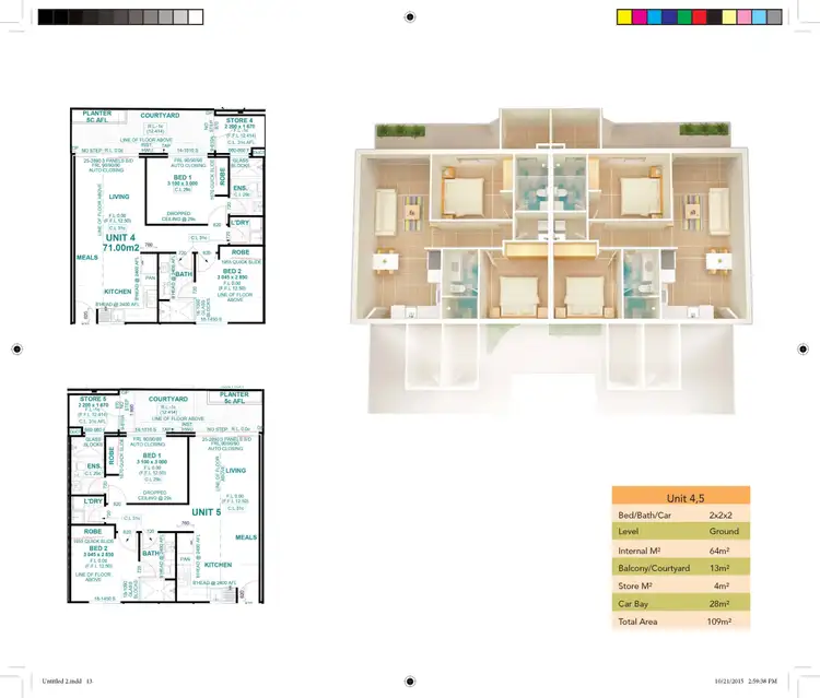 Floorplan of Homely apartment listing, 5/48 Frederick Street, Belmont WA 6104