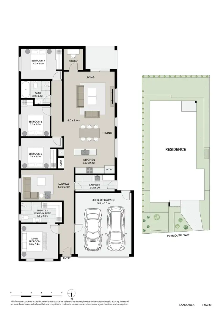 Floorplan of Homely house listing, 8 Plymouth Way, Smythes Creek VIC 3351