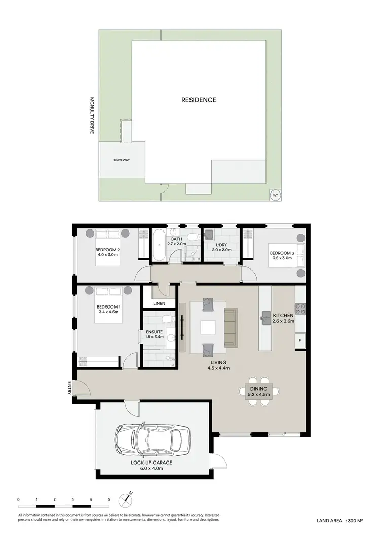 Floorplan of Homely house listing, 48 McNulty Drive, Wendouree VIC 3355