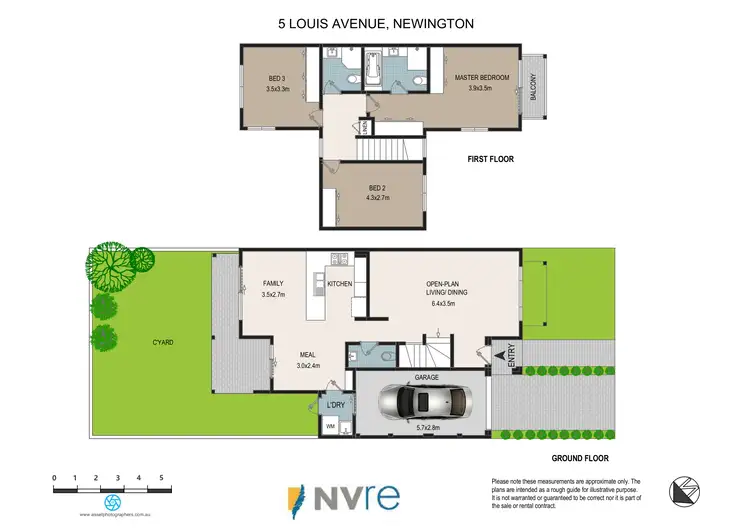 Floorplan of Homely house listing, 5 Louis Avenue, Newington NSW 2127