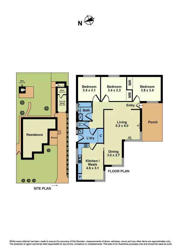 Floorplan of Homely house listing, 20 Camperdown Avenue, Sunshine North VIC 3020