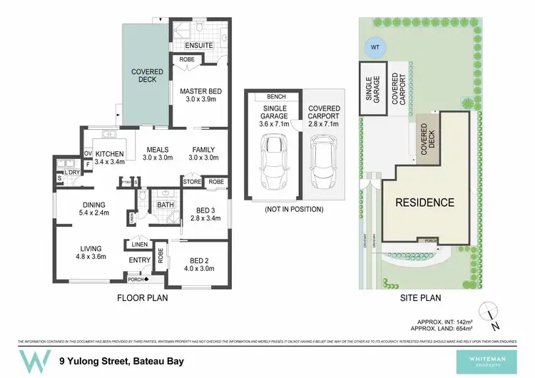Floorplan of Homely house listing, 9 Yulong Street, Bateau Bay NSW 2261