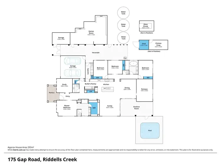 Floorplan of Homely house listing, 175 Gap Road, Riddells Creek VIC 3431