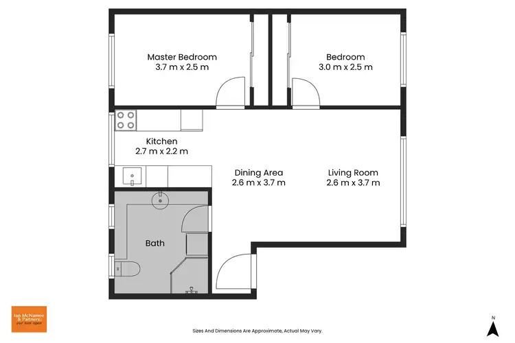 Floorplan of Homely unit listing, 11/67 Derrima Road, Queanbeyan NSW 2620