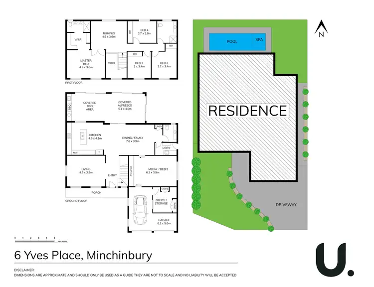 Floorplan of Homely house listing, 6 Yves Place, Minchinbury NSW 2770