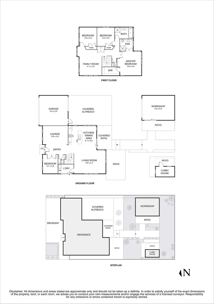 Floorplan of Homely house listing, 33 Loddon Drive, Taylors Hill VIC 3037