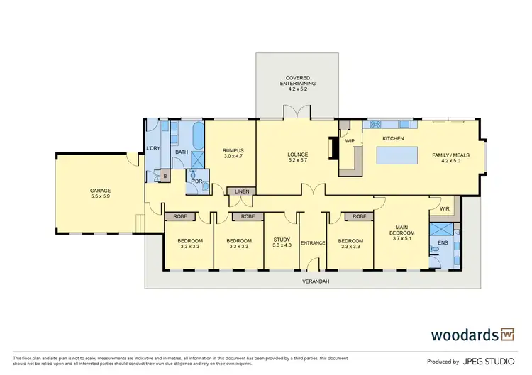 Floorplan of Homely house listing, 13 Butters Close, Riddells Creek VIC 3431