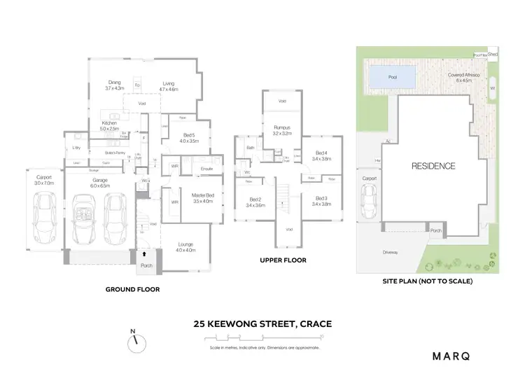 Floorplan of Homely house listing, 25 Keewong Street, Crace ACT 2911