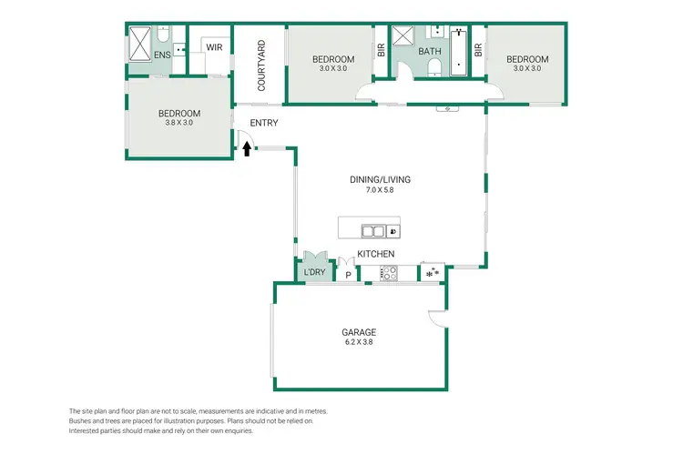 Floorplan of Homely unit listing, 2/81 Grandview Road, Torquay VIC 3228