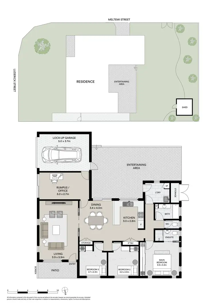 Floorplan of Homely house listing, 45 Luderick Street, Manly West QLD 4179