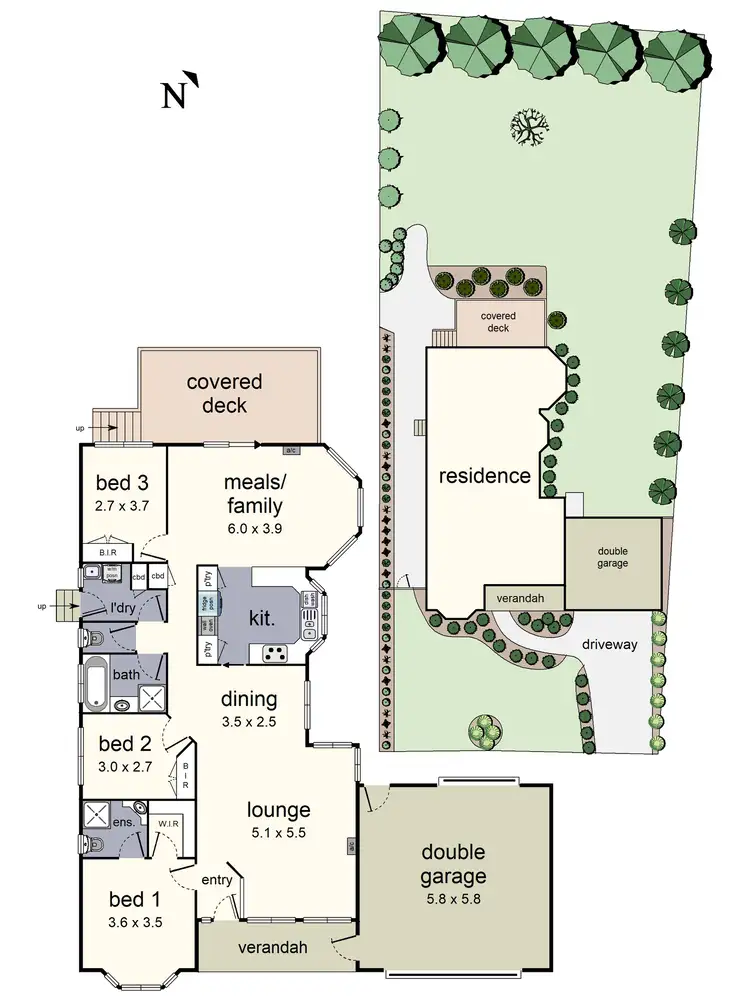 Floorplan of Homely house listing, 67 Eucalypt Drive, Lilydale VIC 3140
