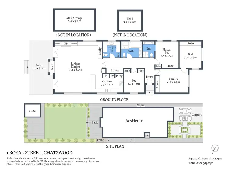 Floorplan of Homely house listing, 1 Royal Street, Chatswood NSW 2067