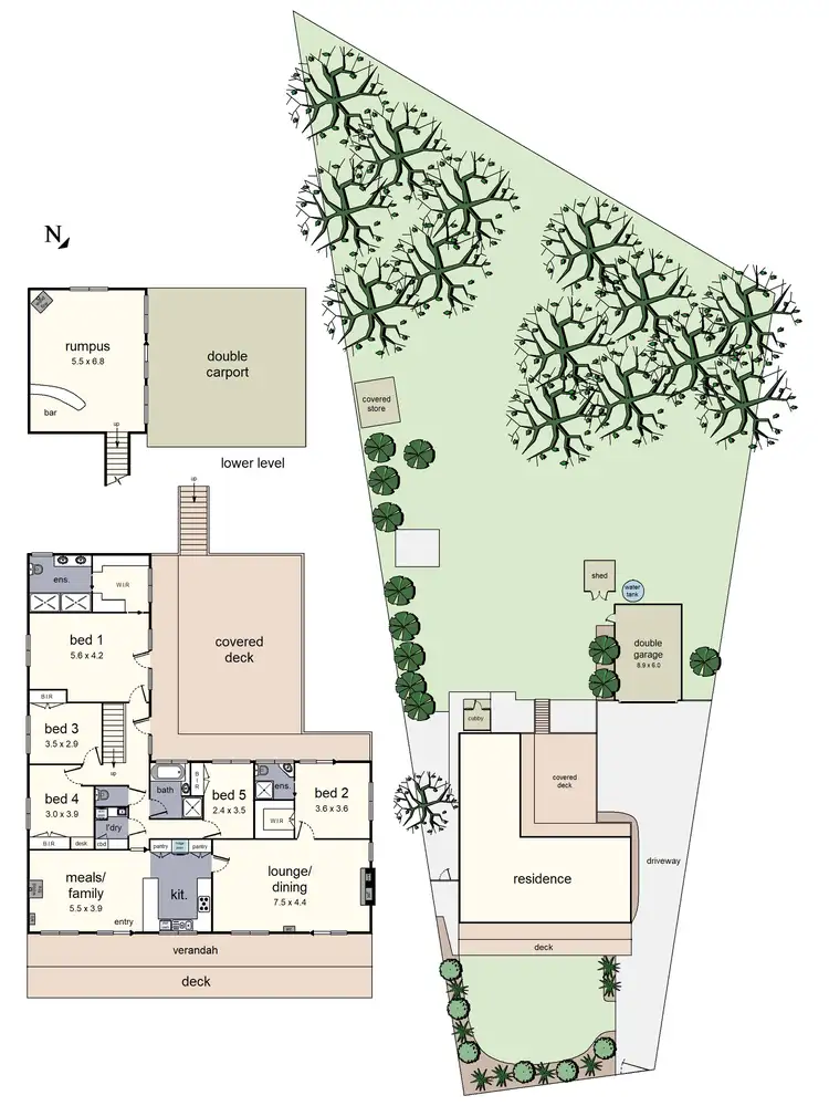 Floorplan of Homely house listing, 39 George Street, Wandin North VIC 3139