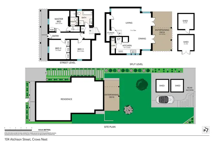 Floorplan of Homely house listing, 104 Atchison Street, Crows Nest NSW 2065