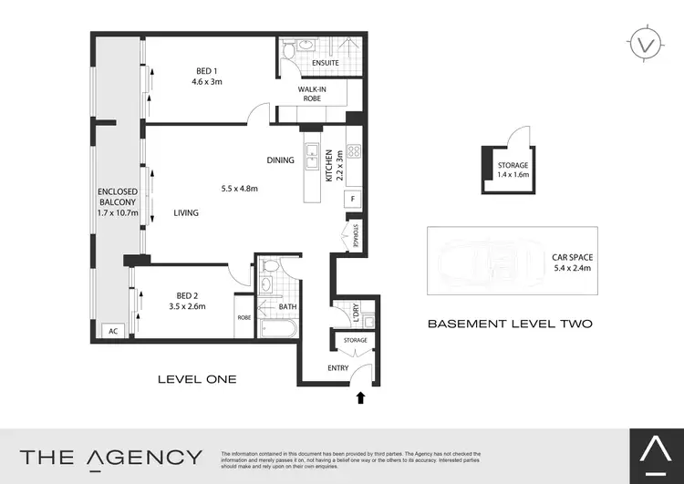 Floorplan of Homely apartment listing, 102/8 Parramatta Road, Strathfield NSW 2135