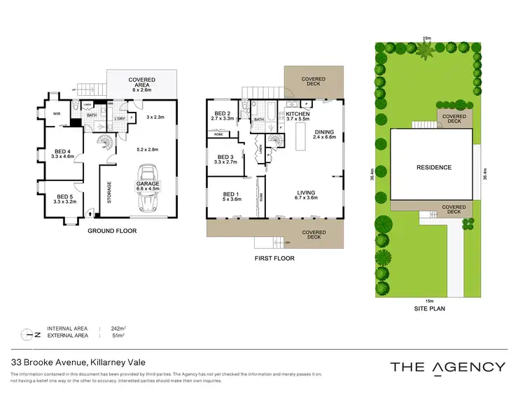 Floorplan of Homely house listing, 33 Brooke Avenue, Killarney Vale NSW 2261