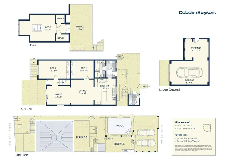 Floorplan of Homely house listing, 164 Mullens Street, Rozelle NSW 2039