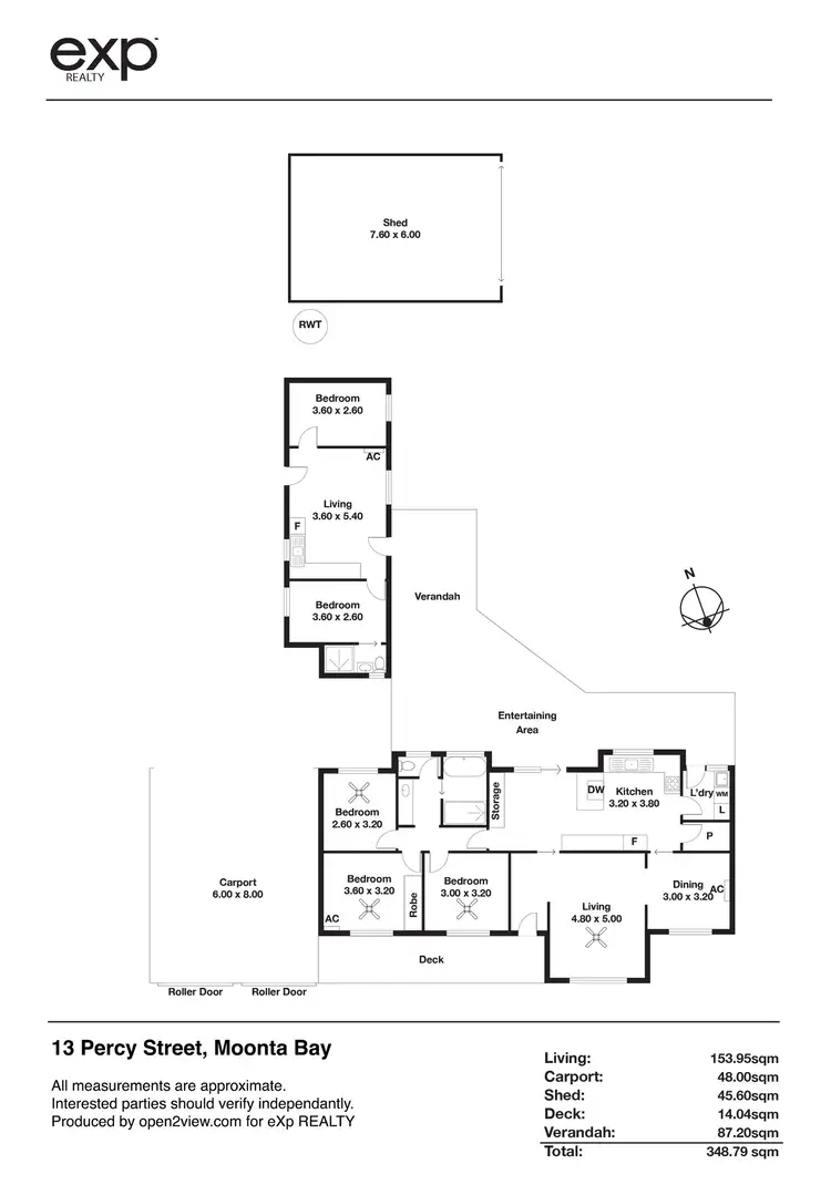 Floorplan of Homely house listing, 13 Percy Street, Moonta Bay SA 5558