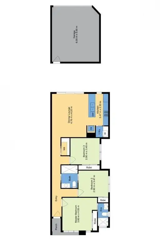 Floorplan of Homely house listing, 19 Duo Walk, Werribee VIC 3030