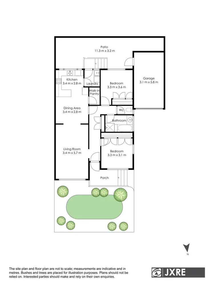 Floorplan of Homely unit listing, 2/25 Banksia Street, Clayton VIC 3168