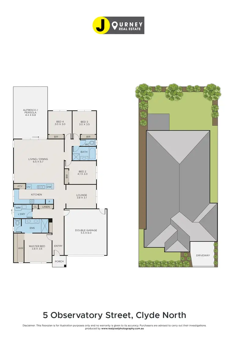 Floorplan of Homely house listing, 5 Observatory Street, Clyde North VIC 3978