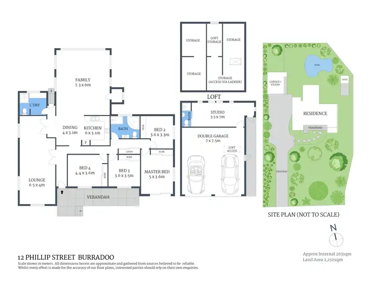 Floorplan of Homely house listing, 12 Phillip Street, Burradoo NSW 2576