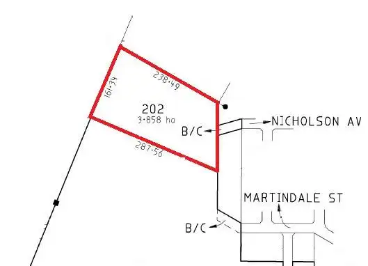Floorplan of Homely land listing, 28 Nicholson Avenue, Coffin Bay SA 5607