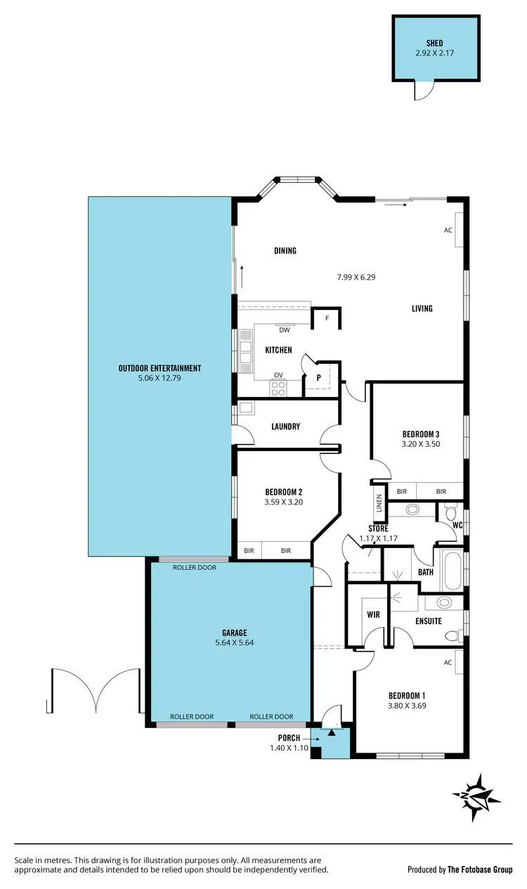 Floorplan of Homely house listing, 87 Kipsy Street, Aldinga Beach SA 5173