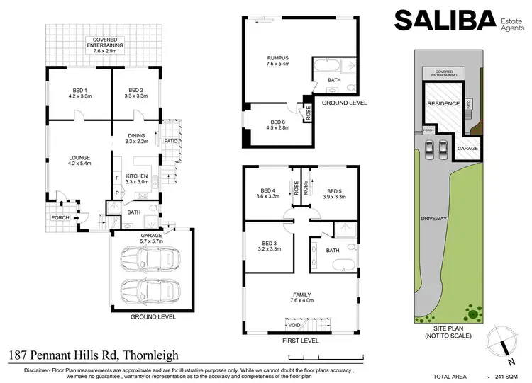 Floorplan of Homely house listing, 187 Pennant Hills Road, Thornleigh NSW 2120