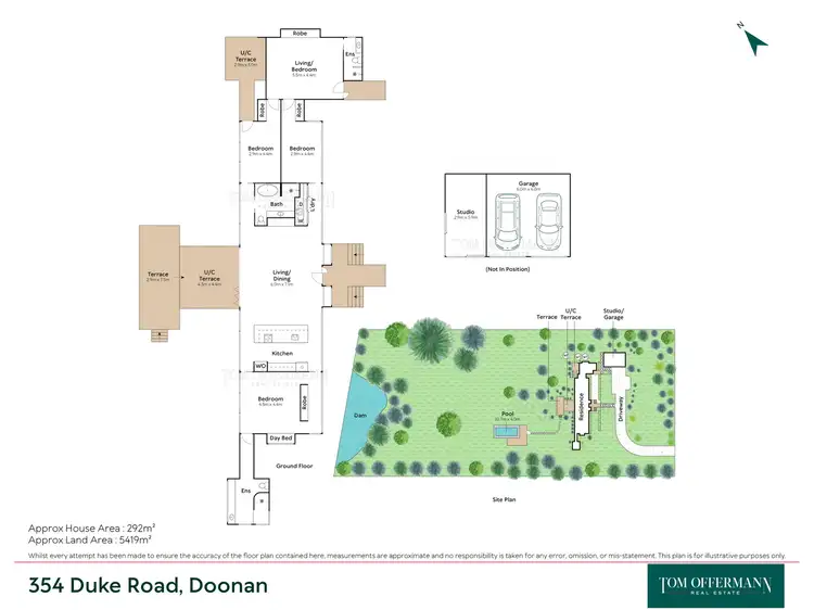 Floorplan of Homely house listing, 354 Duke Road, Doonan QLD 4562
