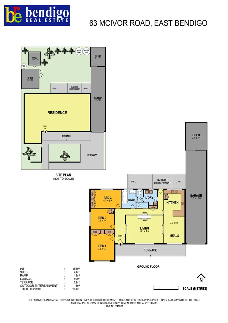 Floorplan of Homely house listing, 63 McIvor Road, East Bendigo VIC 3550