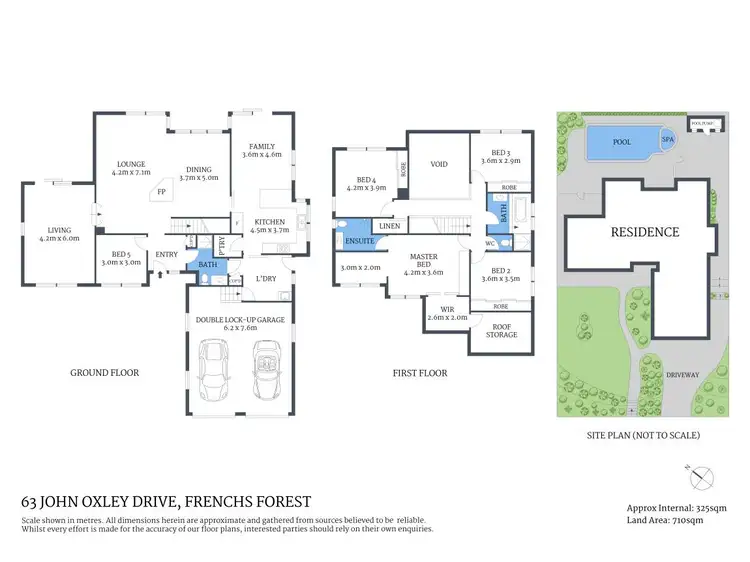 Floorplan of Homely house listing, 63 John Oxley Drive, Frenchs Forest NSW 2086