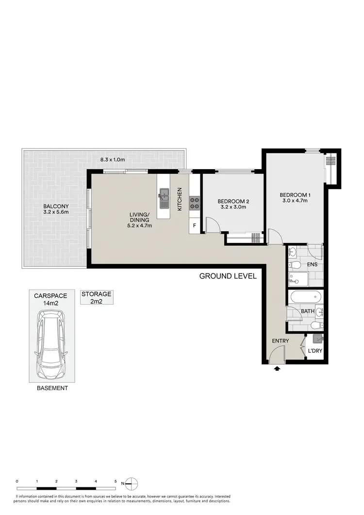 Floorplan of Homely apartment listing, 12/10 Belair Close, Hornsby NSW 2077