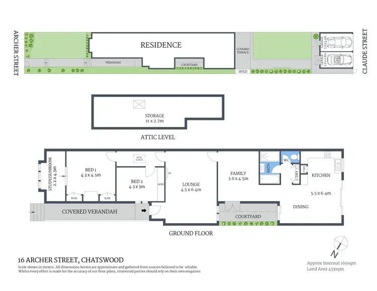 Floorplan of Homely house listing, 16 Archer Street, Chatswood NSW 2067
