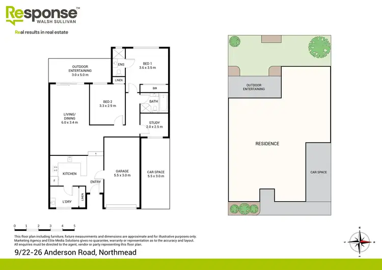 Floorplan of Homely villa listing, 9/22-26 Anderson Road, Northmead NSW 2152