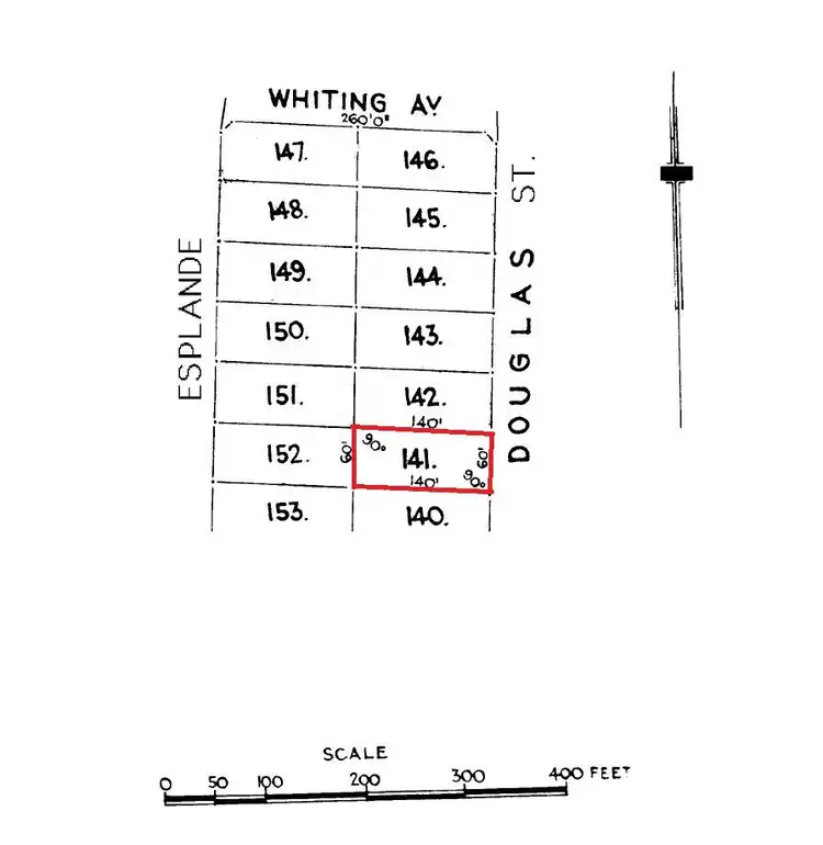 Floorplan of Homely land listing, 36 Douglas Street, Coffin Bay SA 5607