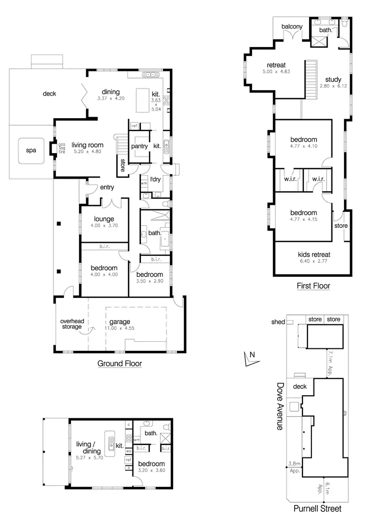 Floorplan of Homely house listing, 57 Purnell Street, Altona VIC 3018