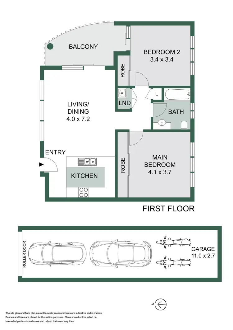 Floorplan of Homely apartment listing, 14/4-6 Cowper Street, Randwick NSW 2031