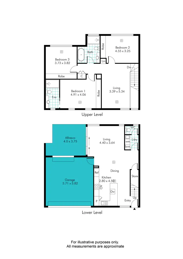 Floorplan of Homely house listing, 41B Barwell Avenue, Marleston SA 5033