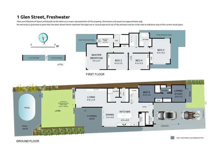 Floorplan of Homely house listing, 1 Glen Street, Freshwater NSW 2096