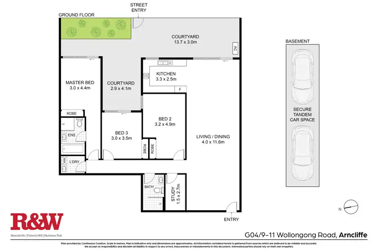 Floorplan of Homely apartment listing, G04/9-11 Wollongong Road, Arncliffe NSW 2205