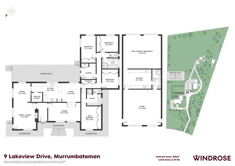 Floorplan of Homely house listing, 9 Lakeview Drive, Murrumbateman NSW 2582